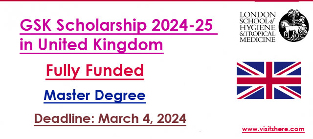 GSK Scholarship 2024-25 in United Kingdom