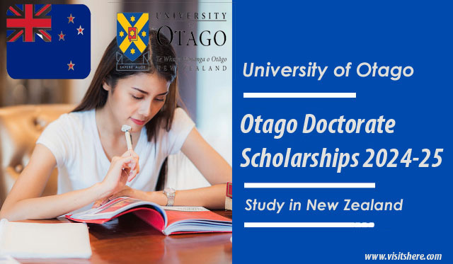 University of Otago Scholarships 2024-25 in New Zealand