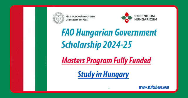 FAO Hungarian Government Scholarship 2024-25