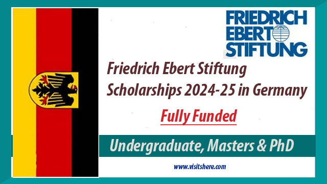 Friedrich Ebert Stiftung Scholarships 2024-25 in Germany