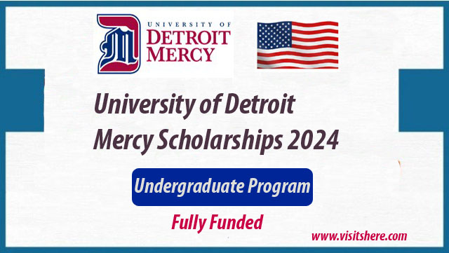 University of Detroit Mercy Scholarships 2024-25 in USA