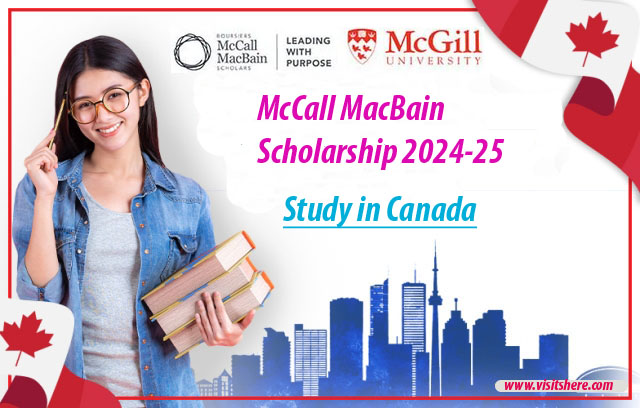 McCall MacBain Scholarships 2024-25 in Canada